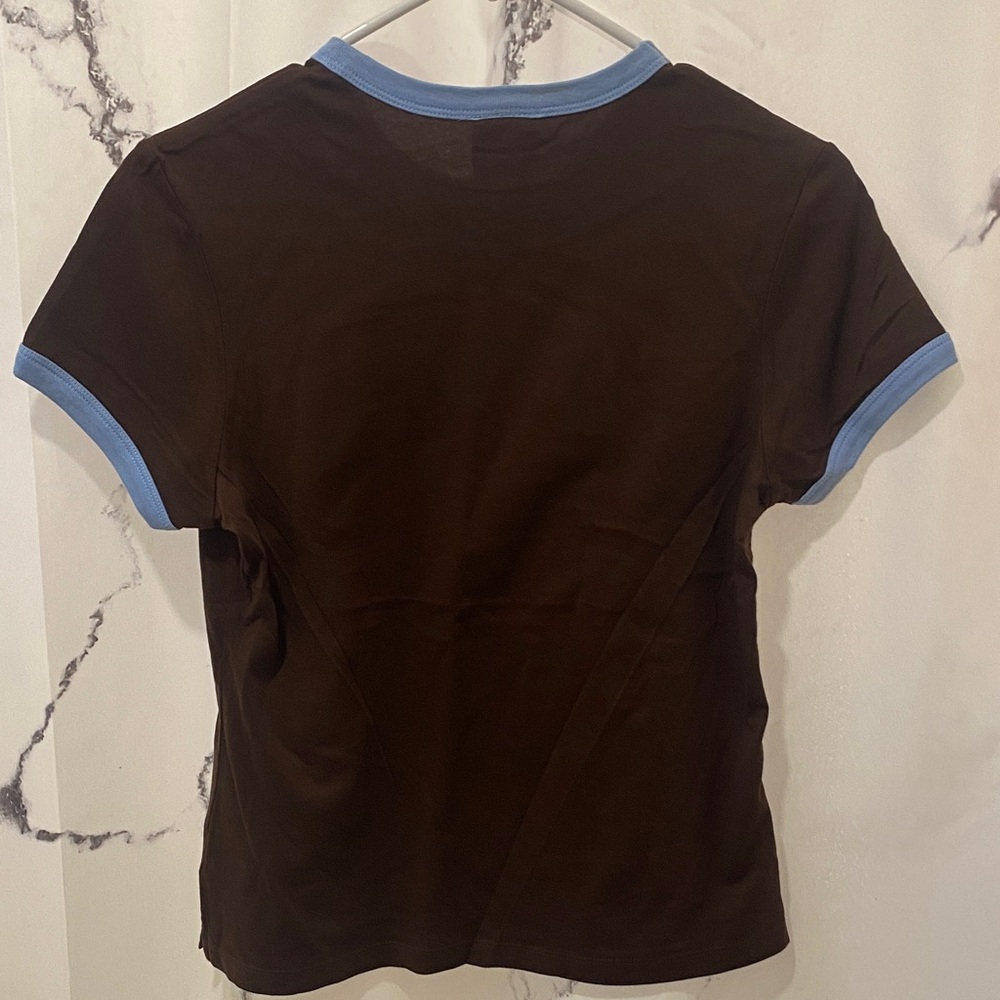 Vintage Korn Babydoll Tee Brown Graphic Tree with Key - Picture 2 of 5